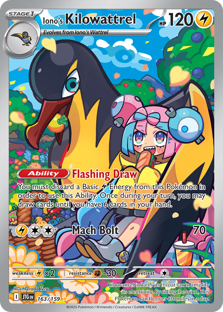 Iono's Kilowattrel - Journey Together (163/159)