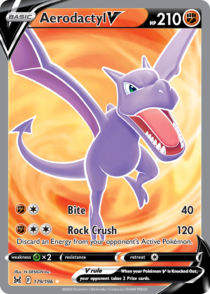 Aerodactyl V - Lost Origin (179/196)