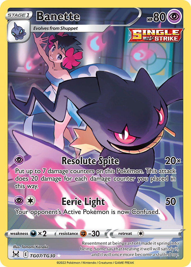 Banette - Lost Origin Trainer Gallery (TG07/30)