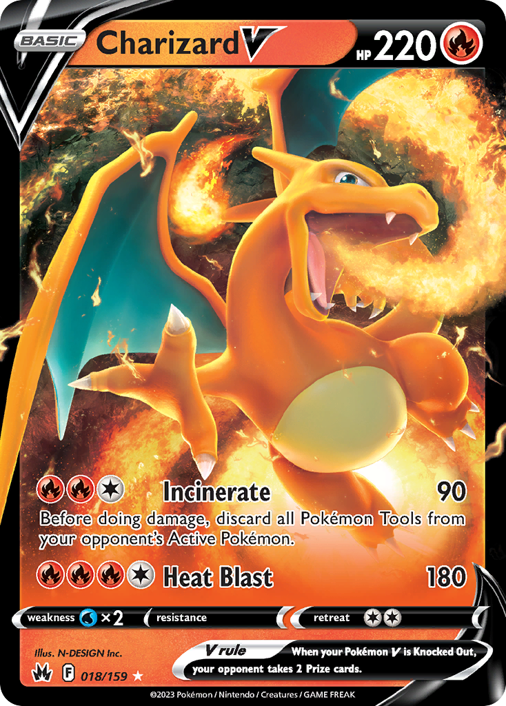 Charizard V - Crown Zenith (18/159)