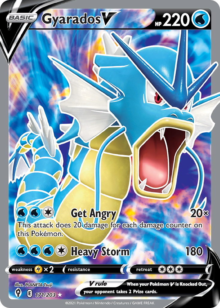 Gyarados V - Evolving Skies (171/203)
