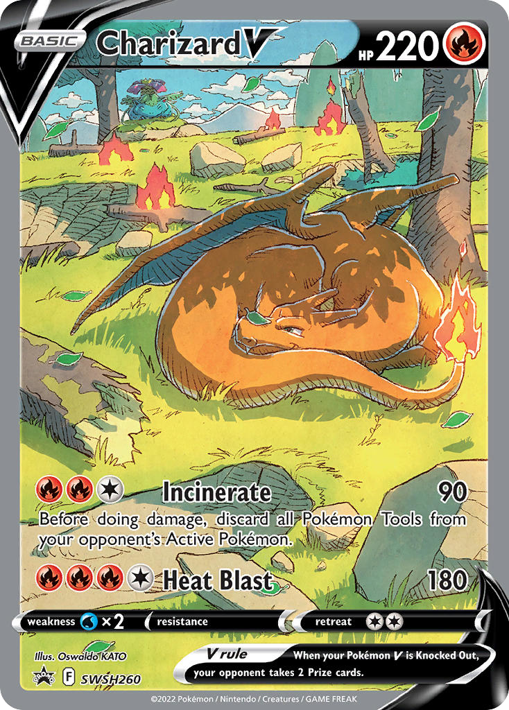 Charizard V - SWSH Black Star Promos (SWSH260/307)