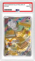 Espurr (JP) - Nullifying Zero (87/80) - PSA 10