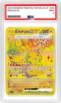 Pikachu ex (JP) - Terastal Festival ex (236/187) - PSA 9