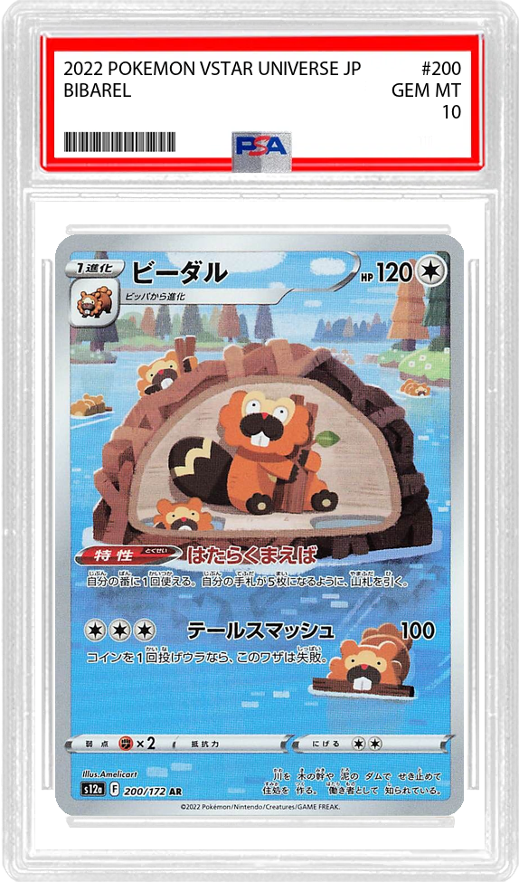 Bibarel (JP) - VSTAR Universe (200/172) - PSA 10
