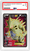 Tyranitar-EX - Ancient Origins (91/98) - PSA 8
