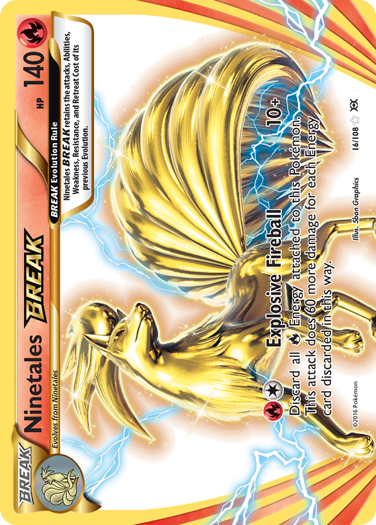 Ninetales BREAK - Evolutions (16/108)