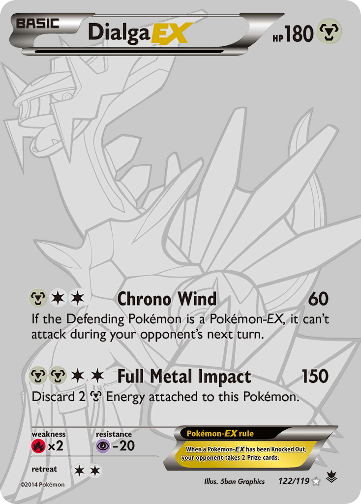 Dialga-EX - Phantom Forces (122/119)