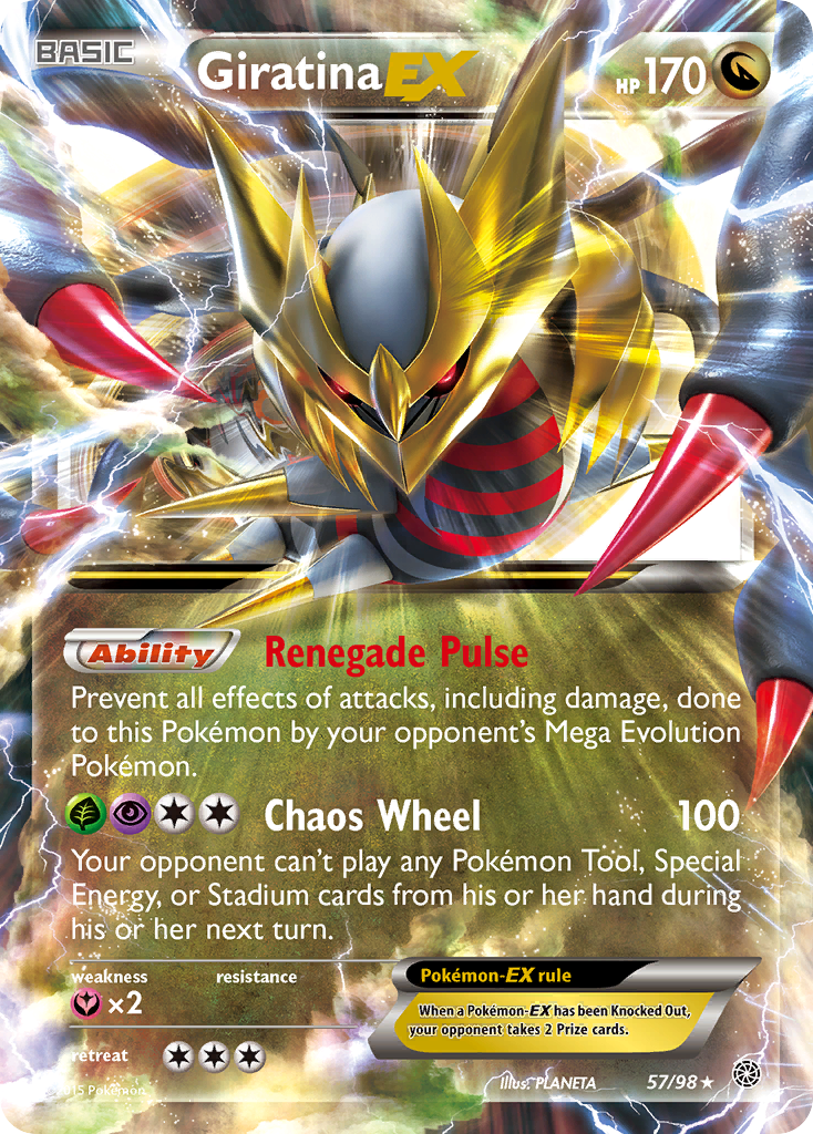 Giratina-EX - Ancient Origins (57/98)