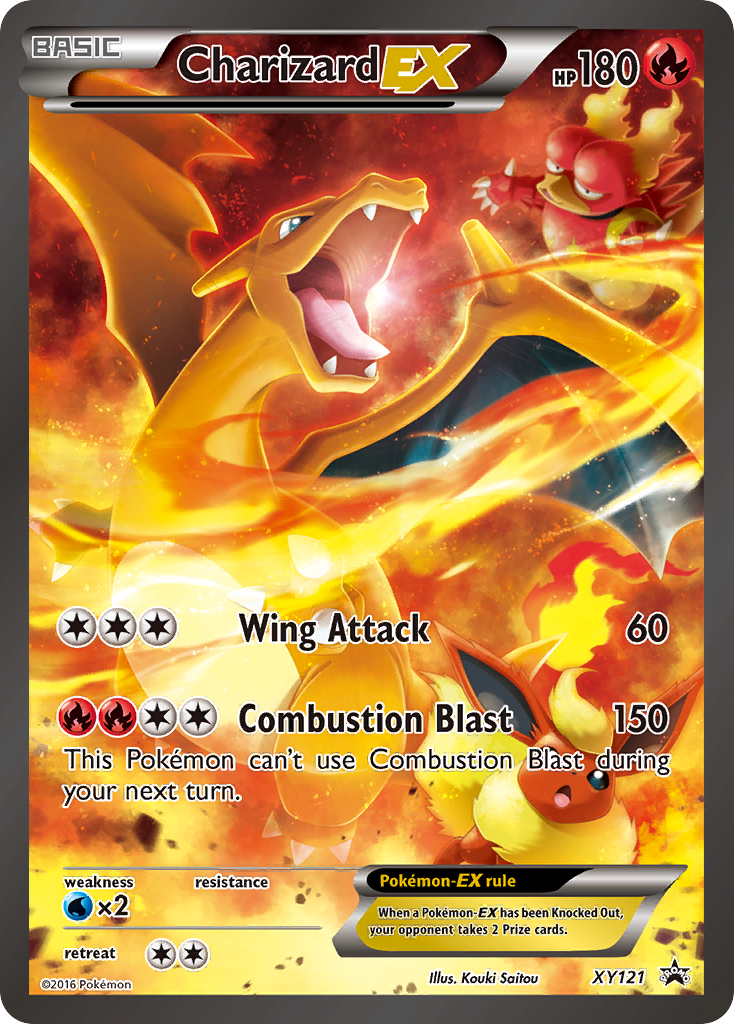 Charizard-EX - XY Black Star Promos (XY121/211)