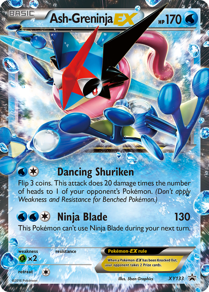 Ash-Greninja-EX - XY Black Star Promos (XY133/211)